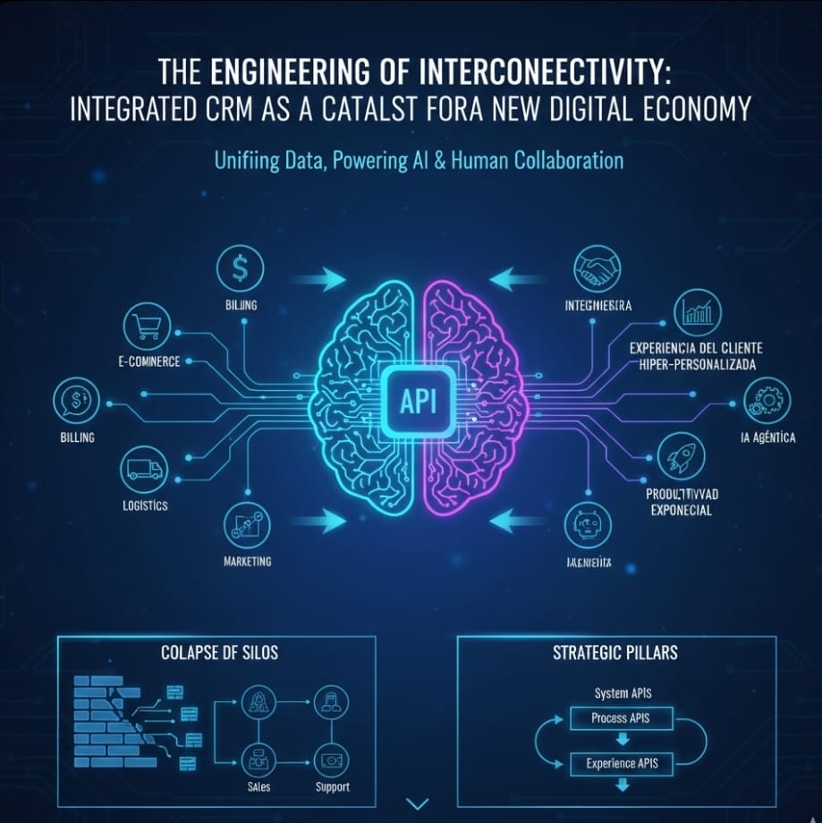 The Engineering of Interconnectivity Integrated CRM as a Catalyst for the New Digital Economy